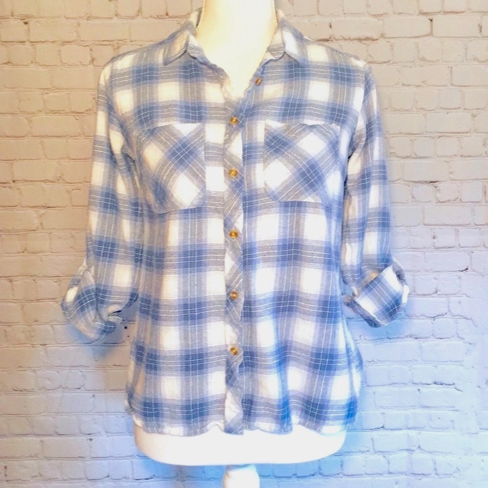 Anthropologie Love Notes Flannel